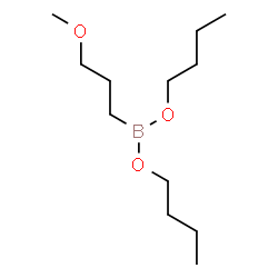 ChemSpider 2D Image | Dibutyl (3-methoxypropyl)boronate | C12H27BO3
