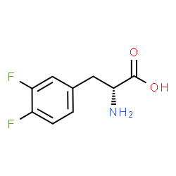 ChemSpider 2D Image | 3,4-Difluorophenylalanine | C9H9F2NO2