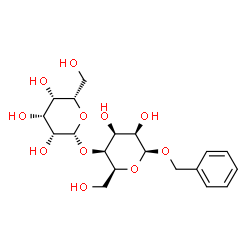 ChemSpider 2D Image | Benzyl 4-O-beta-L-talopyranosyl-beta-L-talopyranoside | C19H28O11