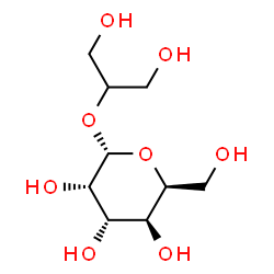 ChemSpider 2D Image | 1,3-Dihydroxy-2-propanyl alpha-L-gulopyranoside | C9H18O8