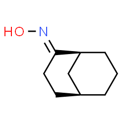 ChemSpider 2D Image | (1S,2E,5S)-N-Hydroxybicyclo[3.3.1]nonan-2-imine | C9H15NO