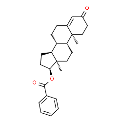 ChemSpider 2D Image | (9beta,10alpha,13alpha,17beta)-3-Oxoandrost-4-en-17-yl benzoate | C26H32O3