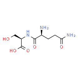ChemSpider 2D Image | L-Glutaminyl-D-serine | C8H15N3O5