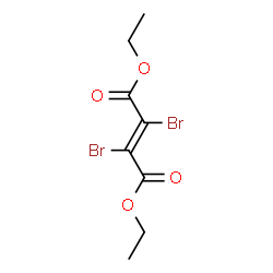ChemSpider 2D Image | Diethyl (2E)-2,3-dibromo-2-butenedioate | C8H10Br2O4
