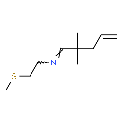 ChemSpider 2D Image | (1E)-2,2-Dimethyl-N-[2-(methylsulfanyl)ethyl]-4-penten-1-imine | C10H19NS
