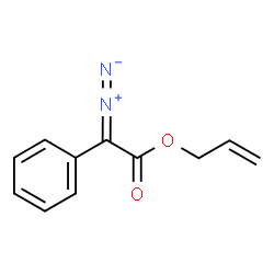 ChemSpider 2D Image | Allyl diazo(phenyl)acetate | C11H10N2O2
