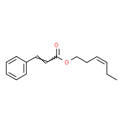 ChemSpider 2D Image | (3Z)-3-Hexen-1-yl 3-phenyl-2-propenoate | C15H18O2
