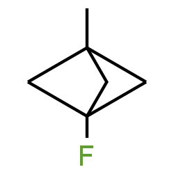 ChemSpider 2D Image | 1-Fluoro-3-methylbicyclo[1.1.1]pentane | C6H9F
