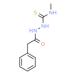 ChemSpider 2D Image | 4-METHYL-1-(PHENYLACETYL)-3-THIOSEMICARBAZIDE | C10H13N3OS