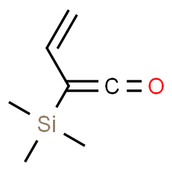 ChemSpider 2D Image | 2-(Trimethylsilyl)-1,3-butadien-1-one | C7H12OSi