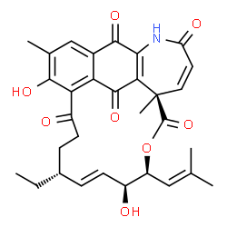 ChemSpider 2D Image | olimycin B | C31H33NO8