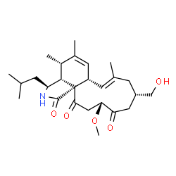 ChemSpider 2D Image | 18-oxo-19-hydroxyl-19,20-dihydrophomacin C | C26H39NO5