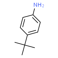 ChemSpider 2D Image | 4-(tert-Butyl)aniline | C10H15N