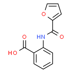 ChemSpider 2D Image | 2-(2-Furoylamino)benzoic acid | C12H9NO4