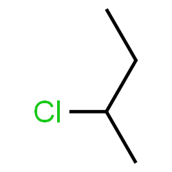 ChemSpider 2D Image | 2-Chlorobutane | C4H9Cl