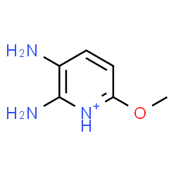 ChemSpider 2D Image | 2,3-Diamino-6-methoxypyridinium | C6H10N3O