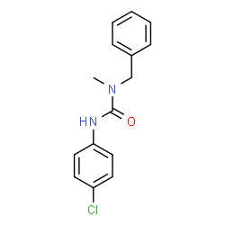 ChemSpider 2D Image | 1-Benzyl-3-(4-chlorophenyl)-1-methylurea | C15H15ClN2O