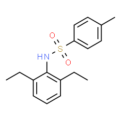 ChemSpider 2D Image | 2',6'-Diethyl-p-toluenesulfonanilide | C17H21NO2S