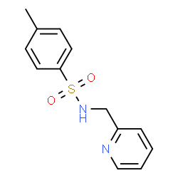 ChemSpider 2D Image | 4-Methyl-N-(2-pyridinylmethyl)benzenesulfonamide | C13H14N2O2S