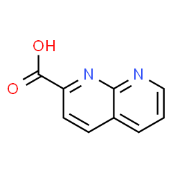 ChemSpider 2D Image | 1,8-Naphthyridine-2-carboxylic acid | C9H6N2O2