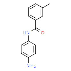 ChemSpider 2D Image | N-(4-Aminophenyl)-3-methylbenzamide | C14H14N2O