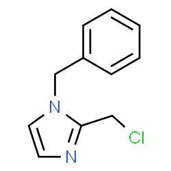 ChemSpider 2D Image | 1-benzyl-2-chloromethylimidazole | C11H11ClN2