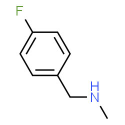 ChemSpider 2D Image | 4-Fluoro-N-methylbenzylamine | C8H10FN