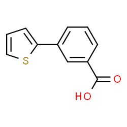 ChemSpider 2D Image | 3-(Thiophen-2-yl)benzoic acid | C11H8O2S