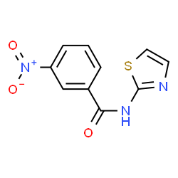 ChemSpider 2D Image | 3-Nitro-N-(1,3-thiazol-2-yl)benzamide | C10H7N3O3S