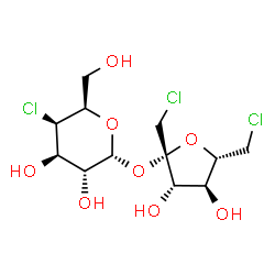Sucralose, C12H19Cl3O8
