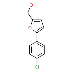 ChemSpider 2D Image | 5-(4-Chlorophenyl)-2-furanmethanol | C11H9ClO2