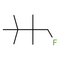 ChemSpider 2D Image | 1-Fluoro-2,2,3,3-tetramethylbutane | C8H17F