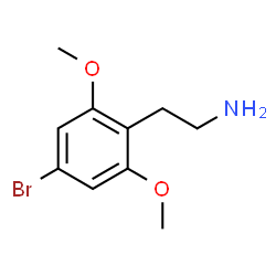 ChemSpider 2D Image | 2-(4-Bromo-2,6-dimethoxyphenyl)ethanamine | C10H14BrNO2