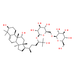 ChemSpider 2D Image | (1S,4R,9beta,11alpha,24R)-1,11,25-Trihydroxy-9,10,14-trimethyl-4,9-cyclo-9,10-secocholest-5-en-24-yl 6-O-beta-D-glucopyranosyl-beta-D-glucopyranoside | C42H72O14