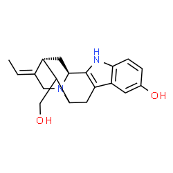 ChemSpider 2D Image | (16xi,19E)-Sarpagan-10,17-diol | C19H22N2O2