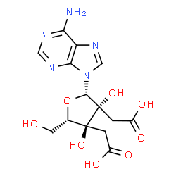 ChemSpider 2D Image | ZINC71613882 | C14H17N5O8