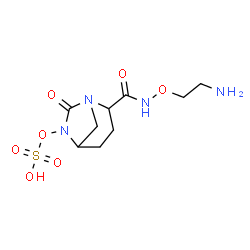 ChemSpider 2D Image | nacubactam | C9H16N4O7S