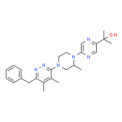 ChemSpider 2D Image | NVP-LEQ-506 | C25H32N6O