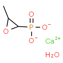 ChemSpider 2D Image | Fosfomycin calcium monohydrate | C3H7CaO5P