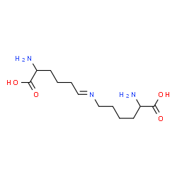 ChemSpider 2D Image | (E)-N~6~-(5-Amino-5-carboxypentylidene)lysine | C12H23N3O4