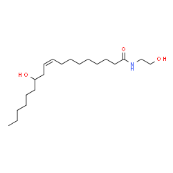 ChemSpider 2D Image | RICINOLEIC ETHYLOLAMIDE | C20H39NO3