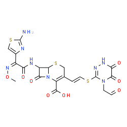 ChemSpider 2D Image | Ceftiolene | C20H18N8O8S3