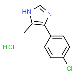 ChemSpider 2D Image | Lofemizole hydrochloride | C10H10Cl2N2