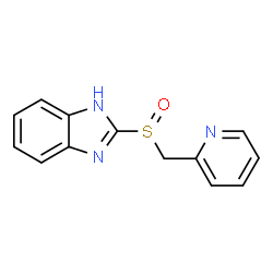 ChemSpider 2D Image | timoprazole | C13H11N3OS
