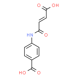 ChemSpider 2D Image | 4-{[(2E)-3-Carboxy-2-propenoyl]amino}benzoic acid | C11H9NO5