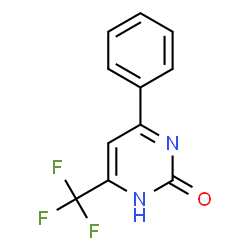 ChemSpider 2D Image | 4-phenyl-6-(trifluoromethyl)pyrimidin-2-ol | C11H7F3N2O