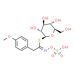 ChemSpider 2D Image | Glucoaubrietin | C15H21NO10S2