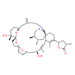 ChemSpider 2D Image | 13-desmethyl spirolide C | C42H63NO7