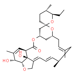 ChemSpider 2D Image | Milbemycin A4 | C32H46O7