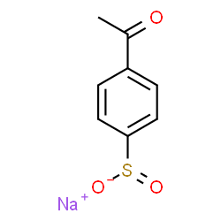 ChemSpider 2D Image | Sodium 4-acetylbenzenesulfinate | C8H7NaO3S
